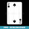 Two Of Spades Playing Cards Halloween Costume Deck Of Cards - Retro PNG Sublimation Digital Download