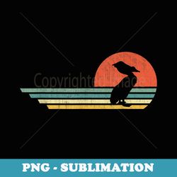 vintage pelican 70s 80s christmas fathers day animals lover - sublimation digital download