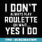 Roulette Game - Instant PNG Sublimation Download