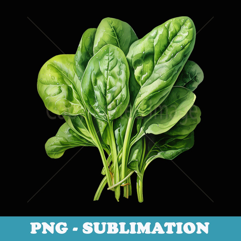 Spinach Lazy Easy Funny Matching Halloween Vegetable Leaves - Retro PNG Sublimation Digital Download