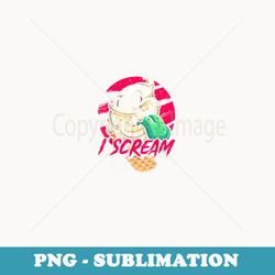 ice cream ghost - sublimation digital download