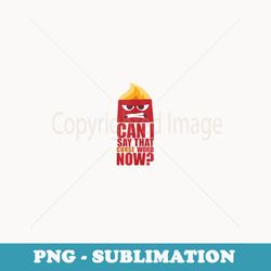 disney inside out anger curse word - high-resolution png sublimation file