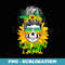 Funny Sugar Skull Sunflower Skeleton Lover I Do What I Want - Professional Sublimation Digital Download