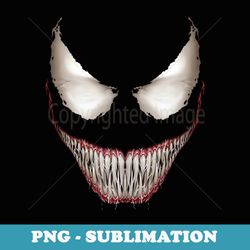 marvel halloween venom big face grin costume - sublimation png file