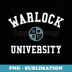 warlock university funny male witch halloween - png transparent sublimation design