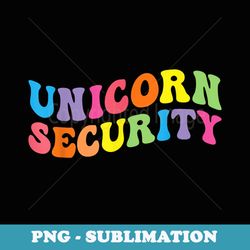 halloween dad mom and daughter costume unicorn security - modern sublimation png file