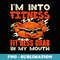 I'm Into Fitness Fit'ness Crab In My Mouth Seafood Funny - Exclusive PNG Sublimation Download