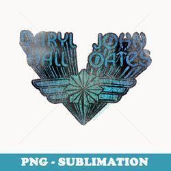 hall & oates vintage logo - decorative sublimation png file