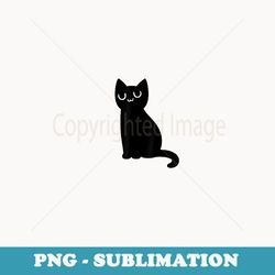 halloween uwu black cat cute face black cat uwu - png sublimation digital download