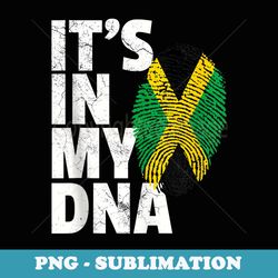 jamaica flag jamaican pride dna island - aesthetic sublimation digital file