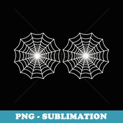 spider web boobs bikini funny halloween costume - instant png sublimation download