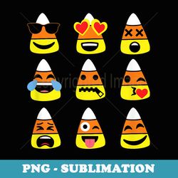 halloween candy corn - aesthetic sublimation digital file