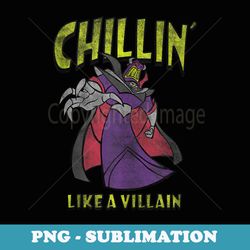 disney pixar toy story zurg chillin' villain - professional sublimation digital download