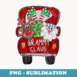 grammy claus christmas - signature sublimation png file