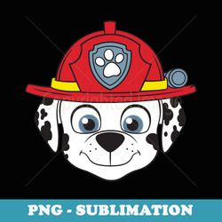paw patrol marshall big face - sublimation png file