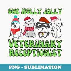 vet christmas dog veterinarian veterinary receptionist admin - instant png sublimation download