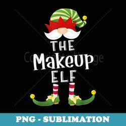 makeup elf group christmas funny pajama party - premium png sublimation file