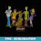 Scooby-Doo Scooby Gang - Professional Sublimation Digital Download