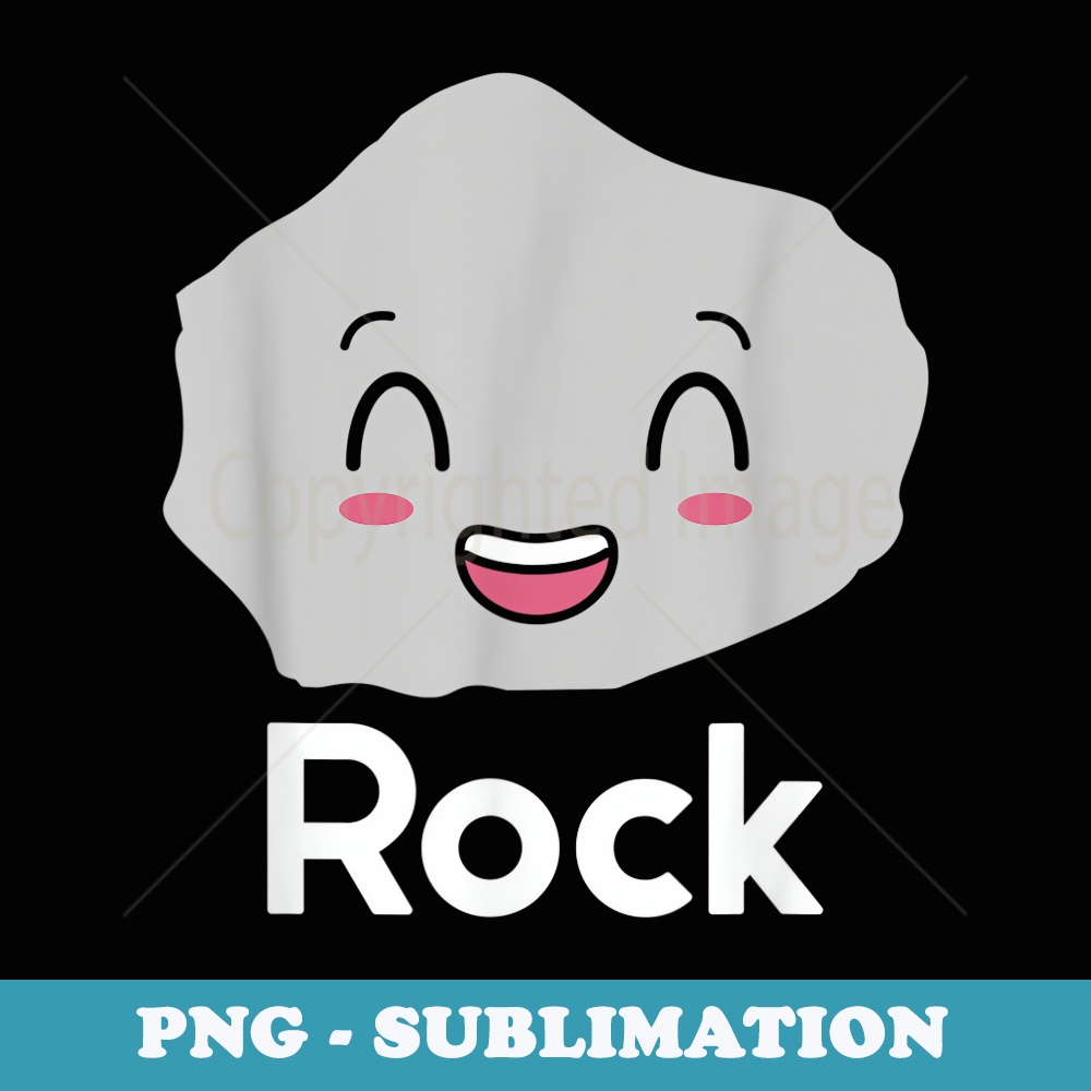 Rock Paper Scissors Group Halloween Costume Rock - Special Edition Sublimation PNG File