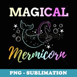 mermicorn - funny mermaid unicorn fin for girls boys