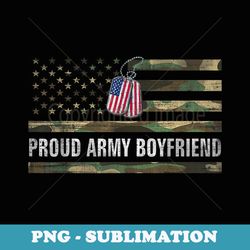 vintage american flag proud army boyfriend veteran day - professional sublimation digital download