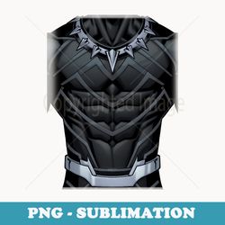 marvel black panther classic suit costume - stylish sublimation digital download