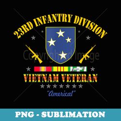 us army 23rd infantry division vietnam veteran mens - vintage sublimation png download