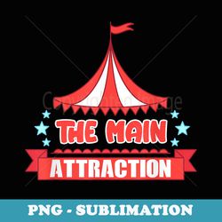 kids the attraction circus carnival children birthday party - elegant sublimation png download