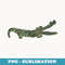 Military Alligator Camo Print US Crocodile Veteran Men - PNG Sublimation Digital Download