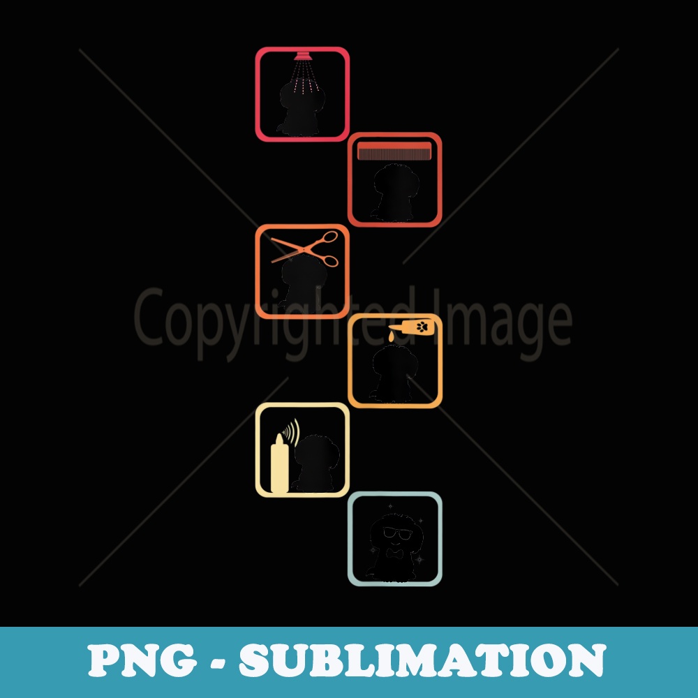 Pet Grooming Designs for Dog Groomer and Pet Groomer - PNG Sublimation Digital Download