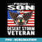 Proud Son Of Desert Storm Veteran Persian Gulf War Vet Child - Exclusive PNG Sublimation Download