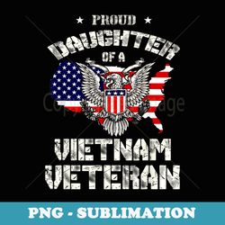 proud daughter of a vietnam veteran - png transparent sublimation file
