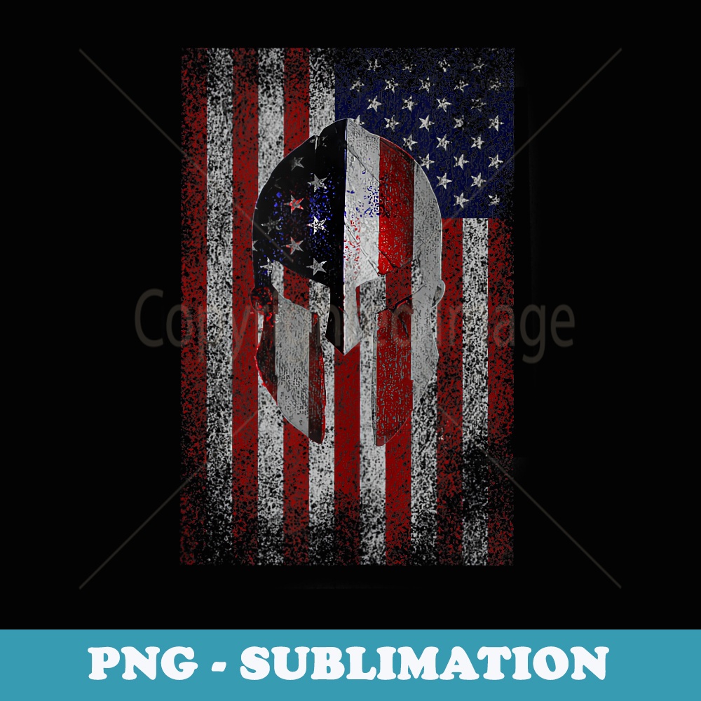 USA American Grunt Spartan Style - Exclusive Sublimation Digital File