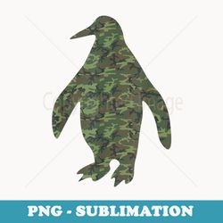 military penguin camo print us bird animal veteran men - stylish sublimation digital download
