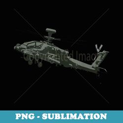 ah-64 apache longbow helicopter t shirt - exclusive png sublimation download