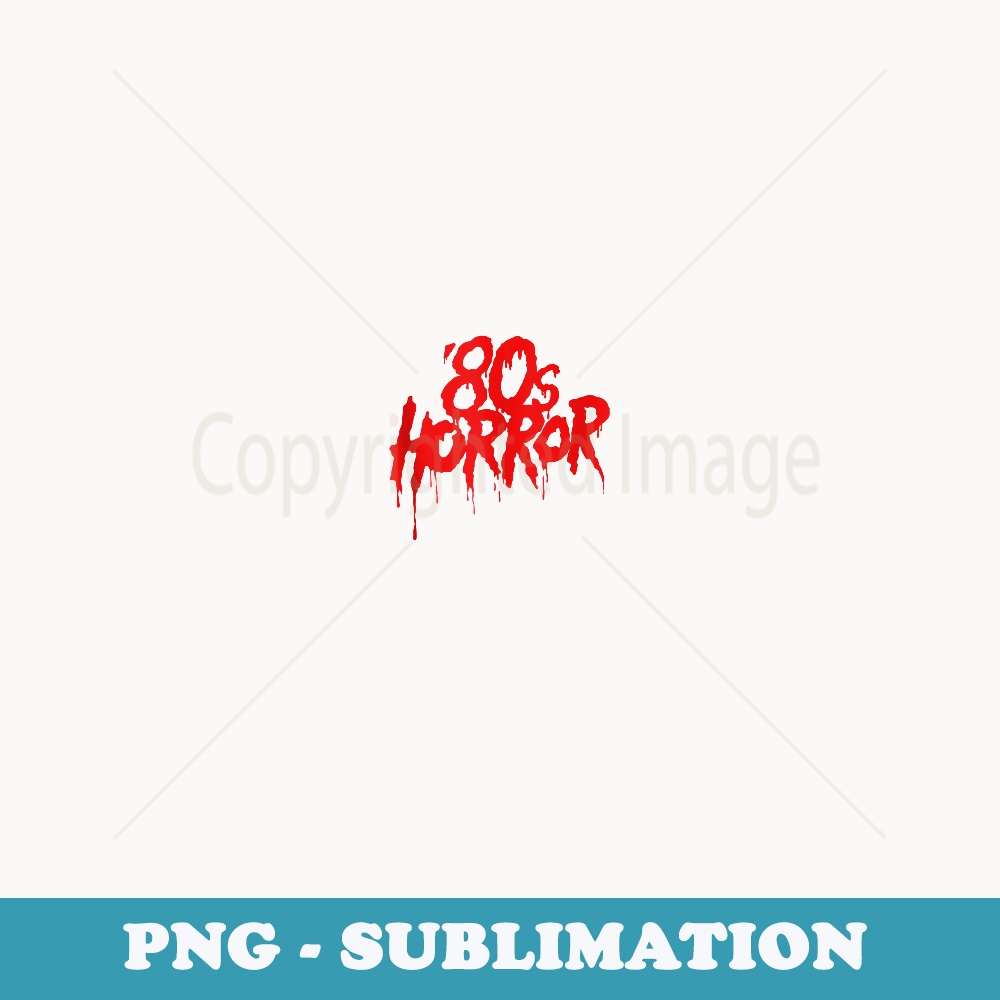 Halloween 80's Horror Movies - Aesthetic Sublimation Digital File