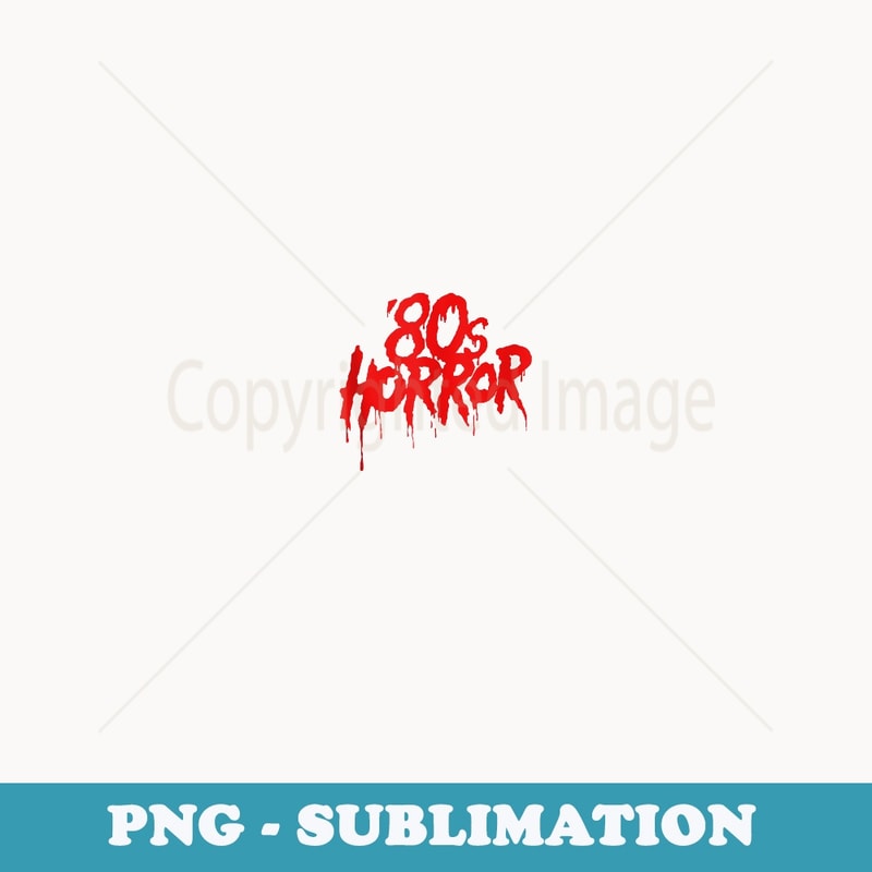 Halloween 80's Horror Movies - Aesthetic Sublimation Digital File