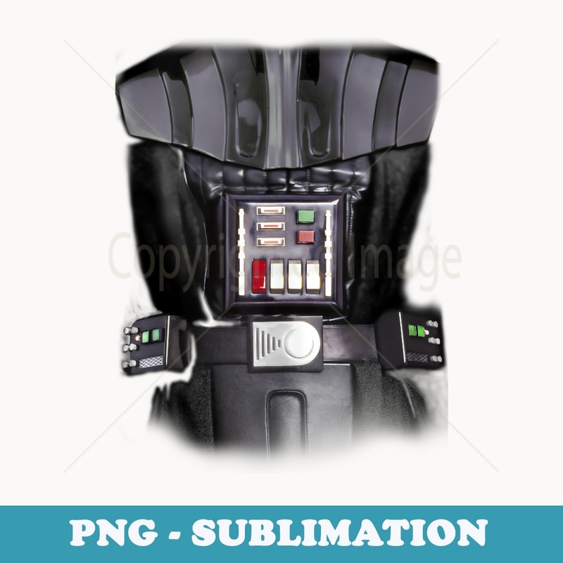 Star Wars Halloween Darth Vader Costume - Exclusive PNG Sublimation Download