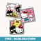 Hello Kitty And Friends Photo Booth Fun - Premium Sublimation Digital Download