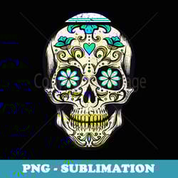 s happy hanukkah sugar skull chanukah pajama funny jewish - premium sublimation digital download