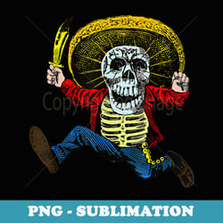 vintage calaveras illustration - exclusive sublimation digital file