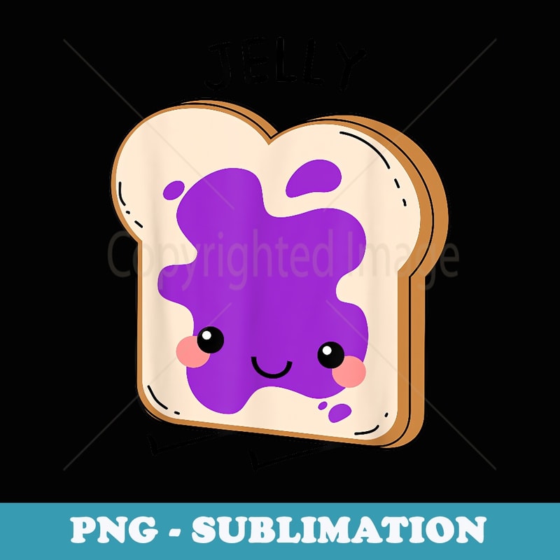 Jelly Matching Halloween Costume Set DIY Peanut Butter - Instant PNG Sublimation Download