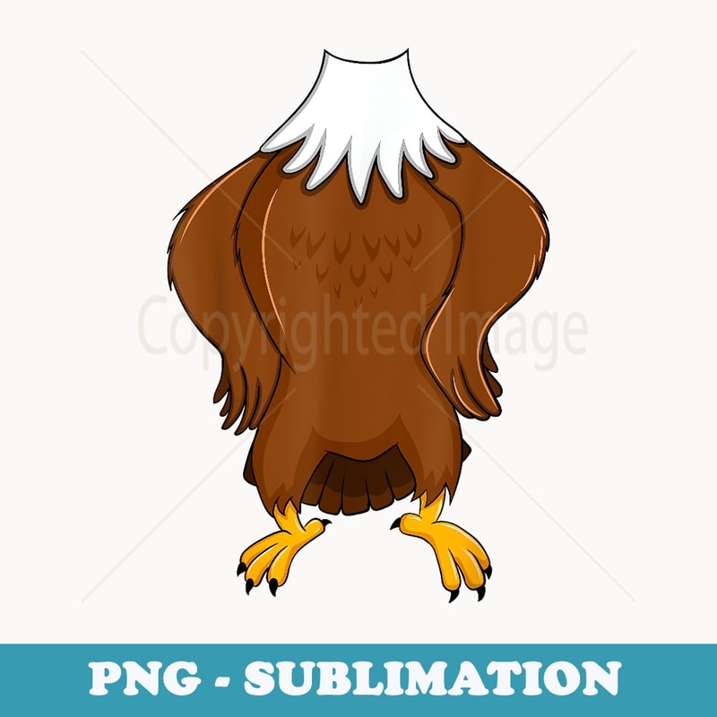 Eagle Costume for Halloween Bald Eagle Animal - Artistic Sublimation Digital File