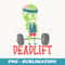 Zombie Deadlift Funny Gym Halloween Workout Fitness Men PT - PNG Transparent Sublimation Design