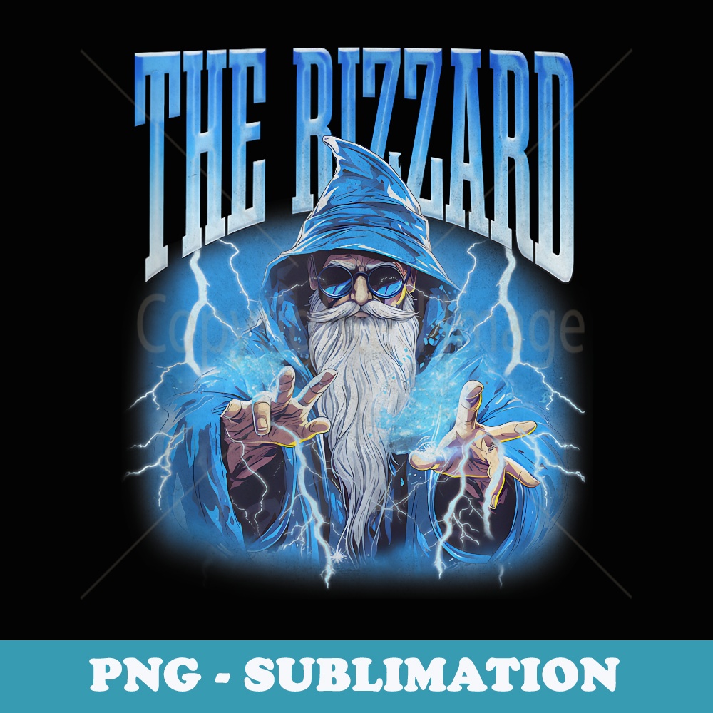 The Rizzard Funny Rizz Wizard Meme - Unique Sublimation PNG Download