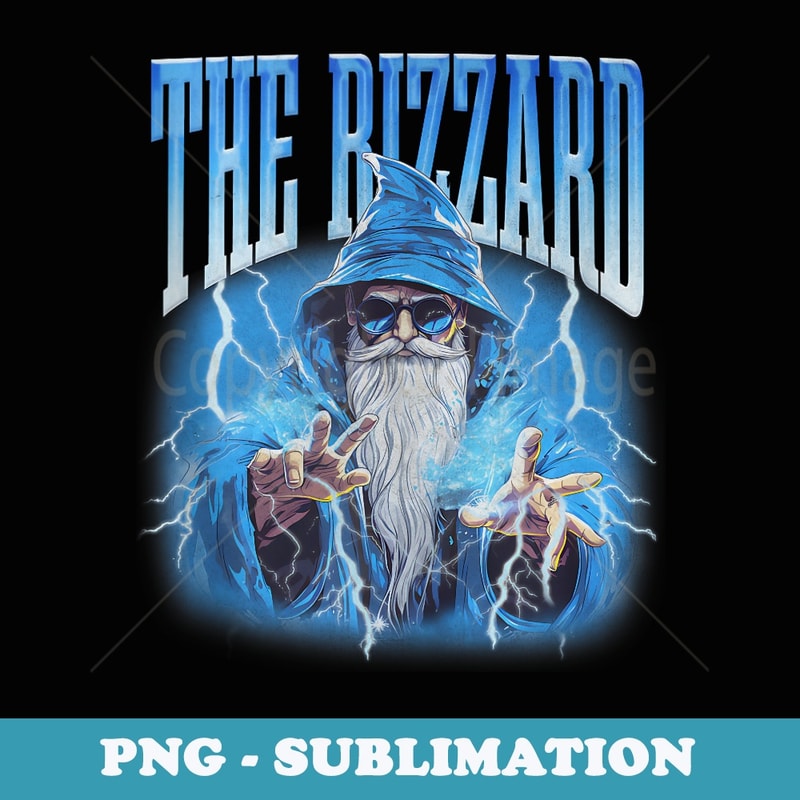 The Rizzard Funny Rizz Wizard Meme - Unique Sublimation PNG Download