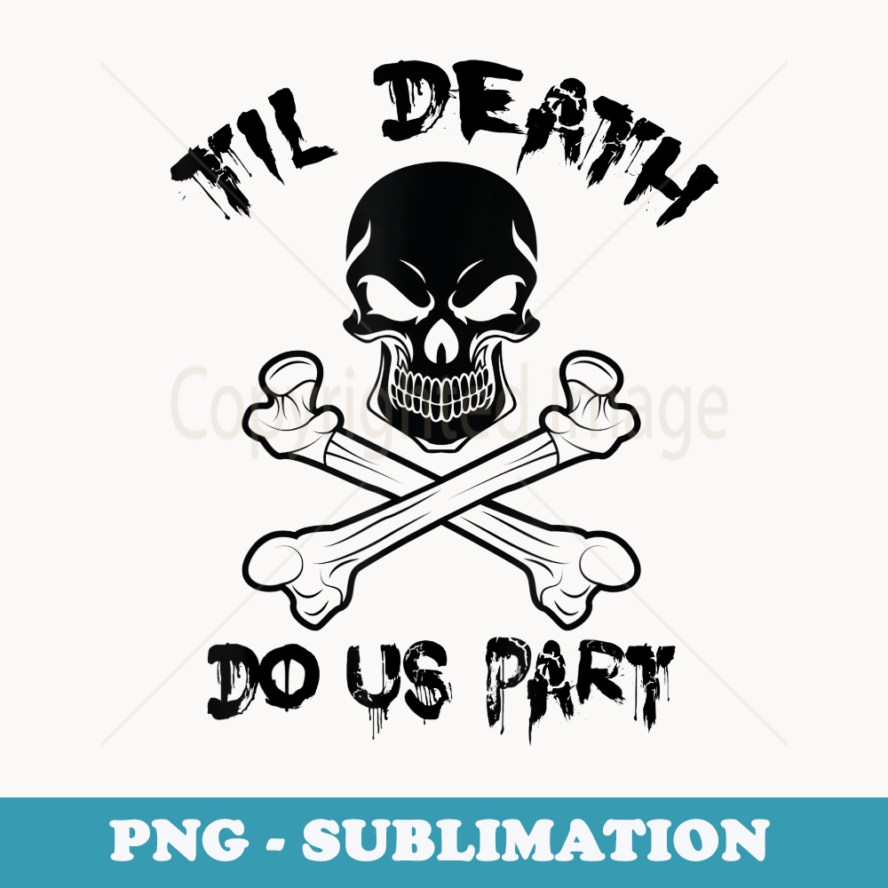 Halloween Bride Groom Macabre Engagement Party Couple - Exclusive Sublimation Digital File