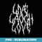Live Laugh Funny Love Heavy Black Metal Parody Halloween Art - Digital Sublimation Download File