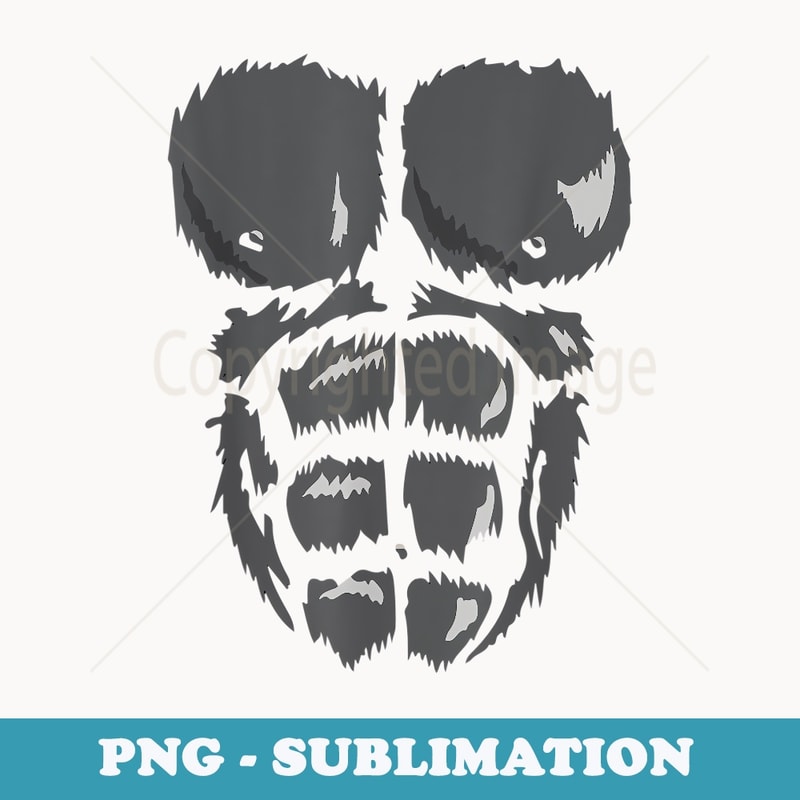 Monkey Gorilla Halloween Costume - High-Resolution PNG Sublimation File