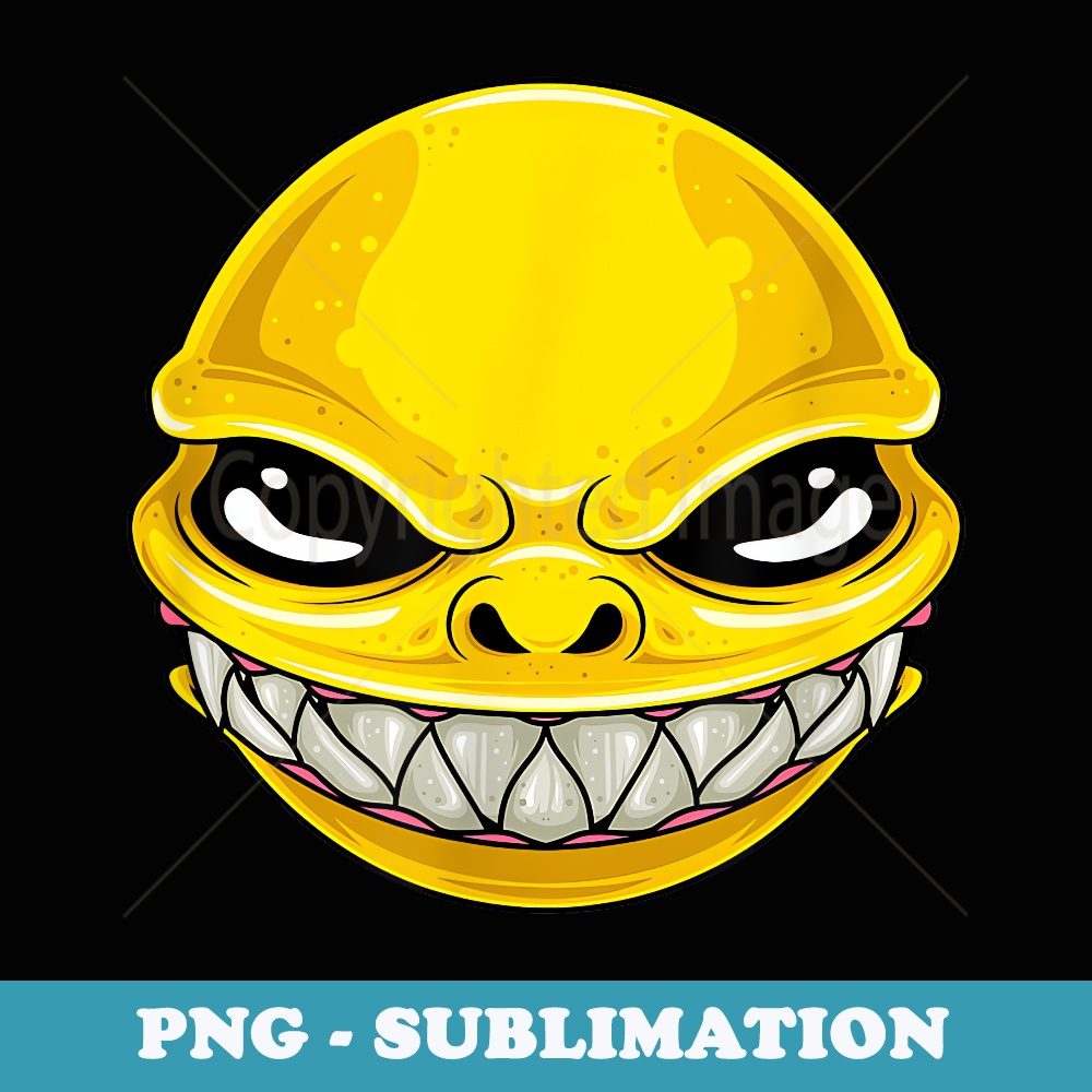 Evil Smile Face Emoticon - Premium PNG Sublimation File